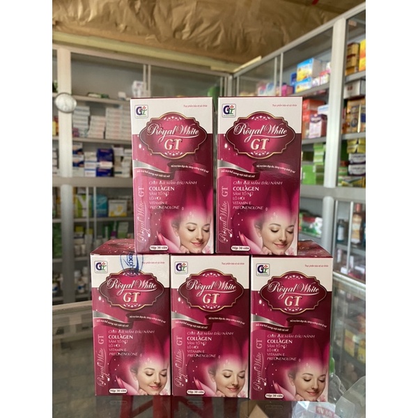 Collagen Royal white lọ 30 viên