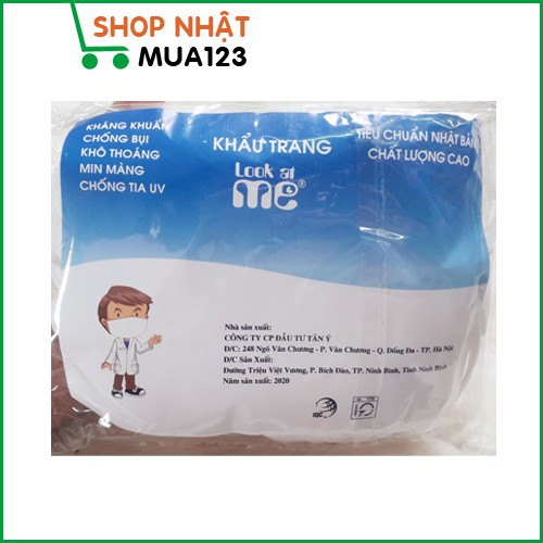 Khẩu Trang Kháng khuẩn Trẻ Em dưới 10 tuổi Look At Me (5 Cái / Gói)