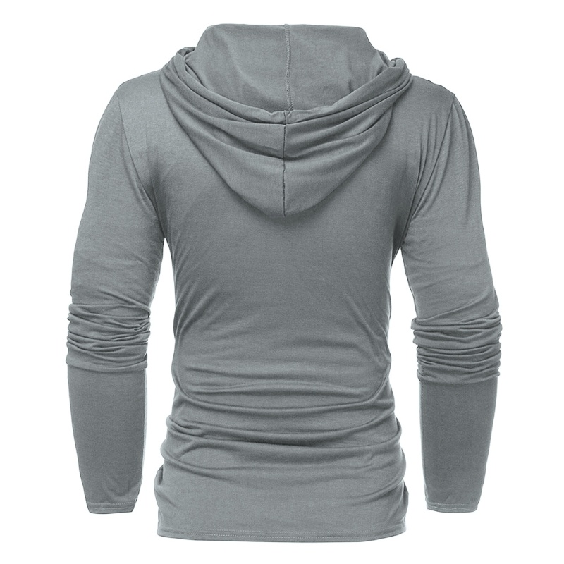 Xiangbao Áo Hoodie Phối Dây Rút Hóa Trang Steampunk Phong Cách Gothic Cho Nam