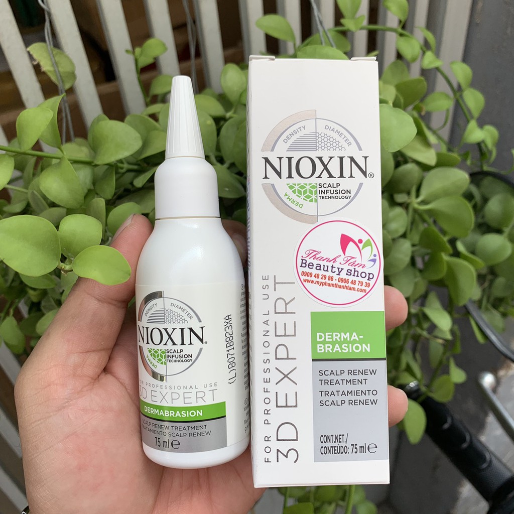 Tinh chất Nioxin Scalp Renew Dermabrasion Treatment 75ml 2019 ( New)