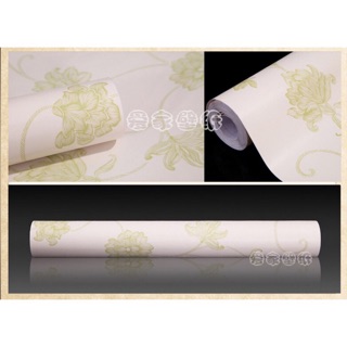 Decal giấy dán tường dây xanh