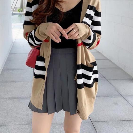 Áo Khoác Cardigan Burberry 5.5 Tm 7790 Hàng Nhập Khẩu Chất Lượng Cao