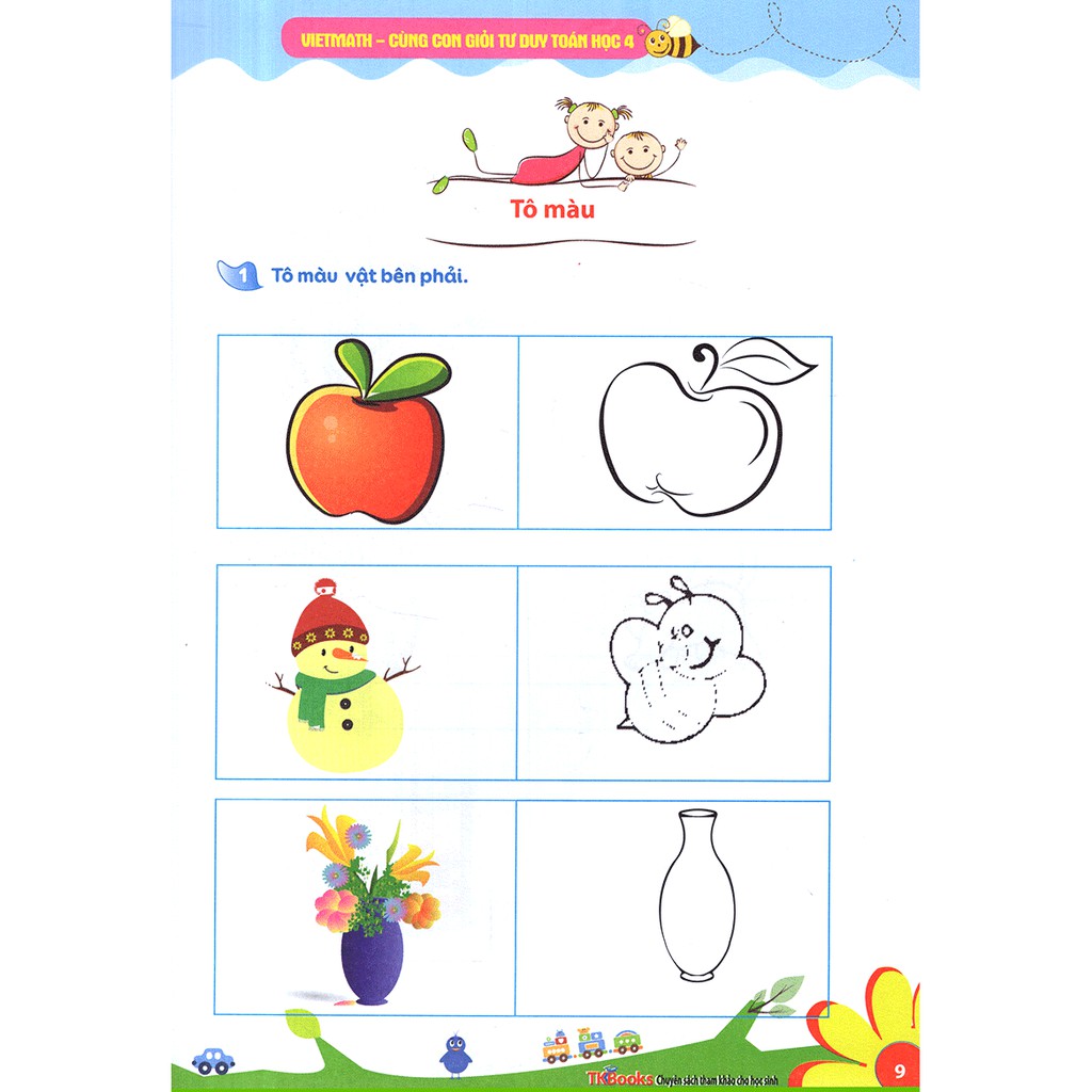 Sách - Vietmath - Cùng Con Giỏi Tư Duy Toán Học Tập 4 | BigBuy360 - bigbuy360.vn