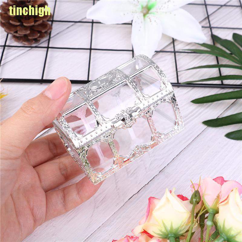 Hộp kẹo màu vàng bạc đựng socola cho tiệc cưới / sinh nhật