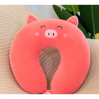 Gối Totoro Chữ U Kê Cổ Cao Cấp Chống Mỏi Vai Gáy Đáng Yêu - Gối Chữ U Văn Phòng Và Đi Du Lịch