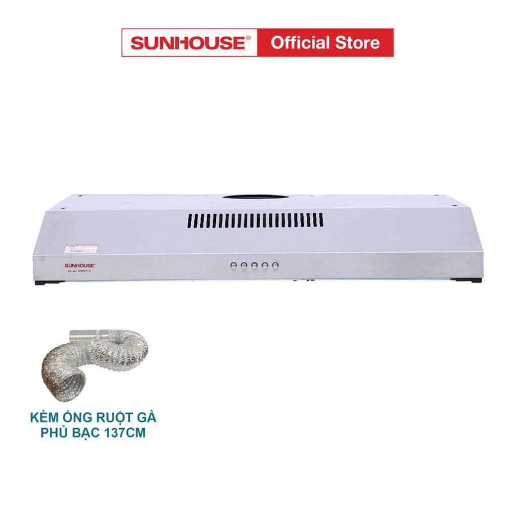 [FreeShip] Máy hút mùi vỏ inox SUNHOUSE SHB6118I