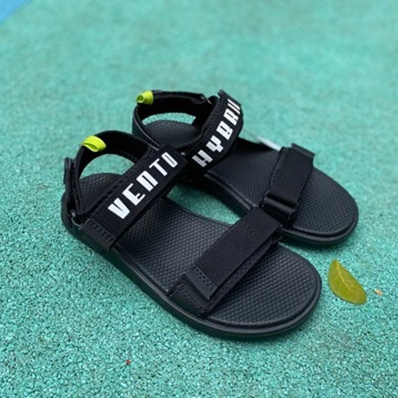 Sandal Vento Nam Nữ SD-NB37 Đen Cốm