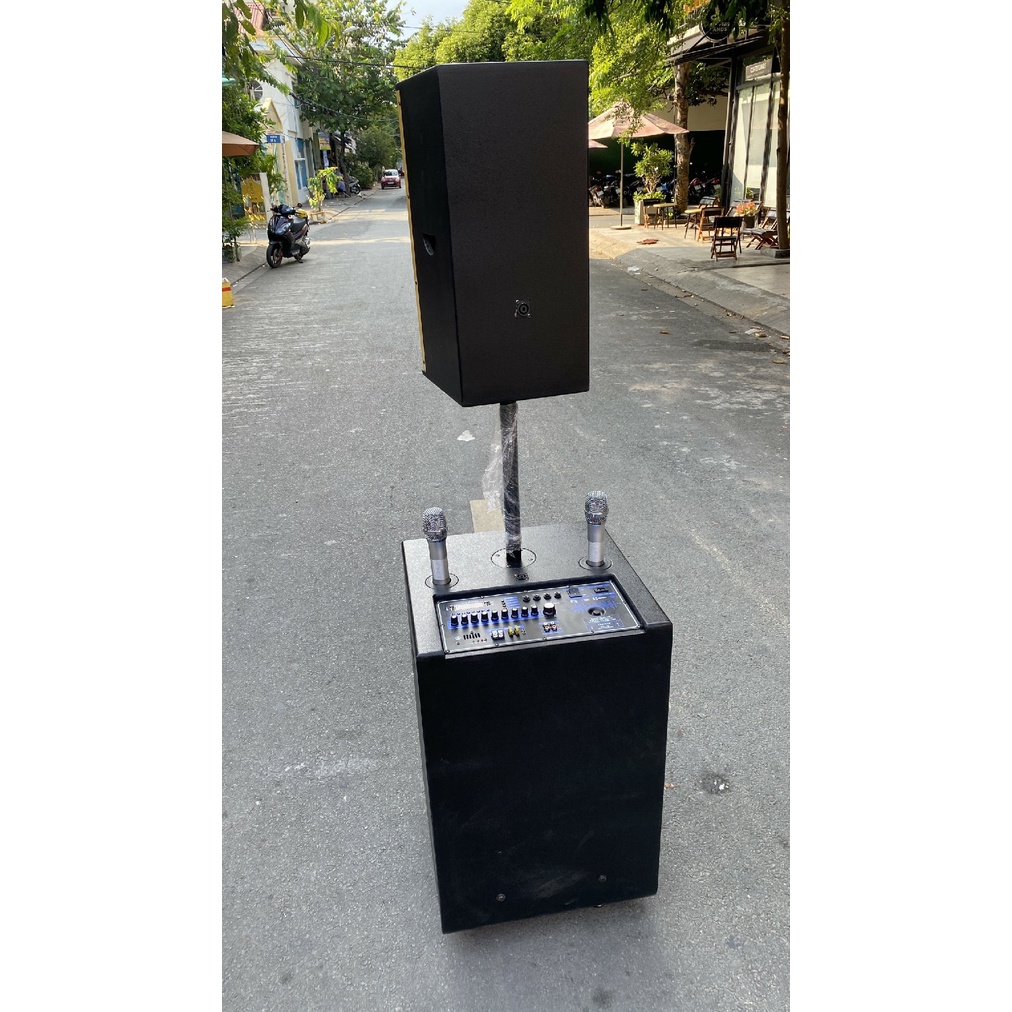 Loa kéo di động MTMax BK21 - Loa cột 3 đường tiếng bass 4 tấc - Phân tần hiệu quả, bass cực chắc, âm thanh trầm ấm