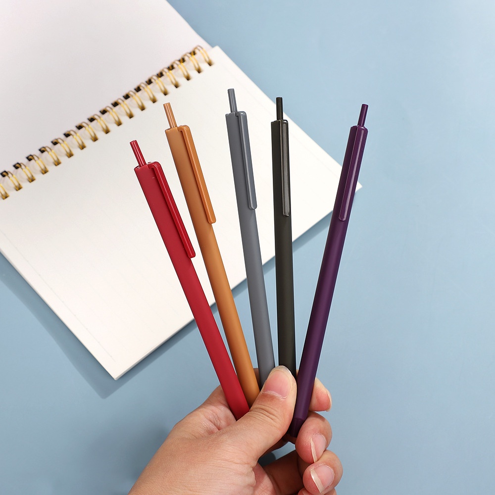 Bút Mực Gel Kiểu Retro Nhật Bản Dễ Thương Cho Học Sinh