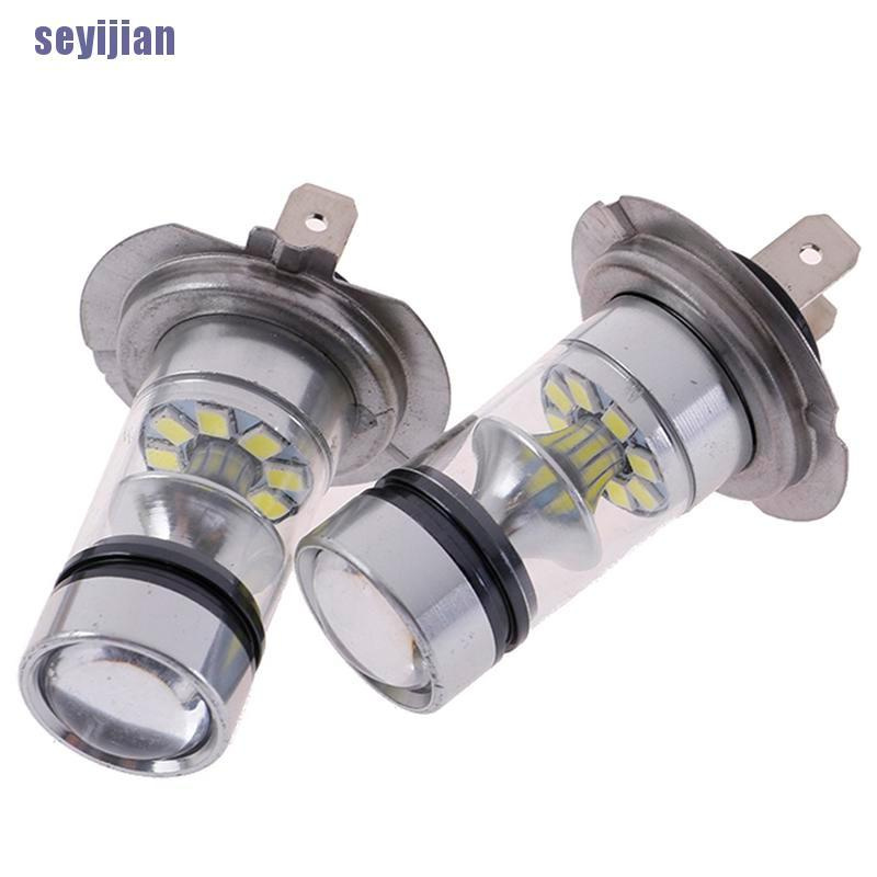 2 Đèn Pha Ô Tô H7 120W 24000LM COB kit 6000K