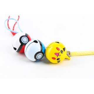 Móc Khóa Quả Cầu Pokemon Dễ Thương