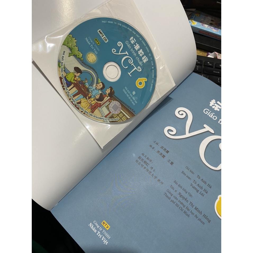Sách - Giáo trình chuẩn YCT 6 + Kèm đĩa CD