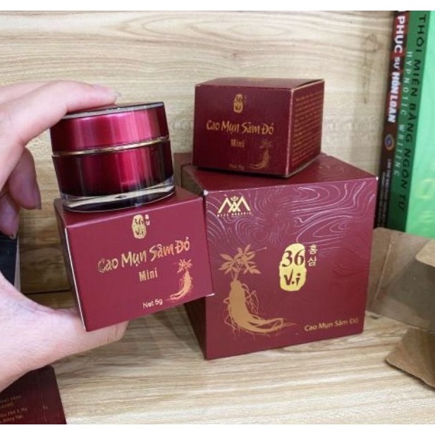 Cao mụn sâm đỏ MEEA ORGANIC  [chính hãng][cam kết hiệu quả]