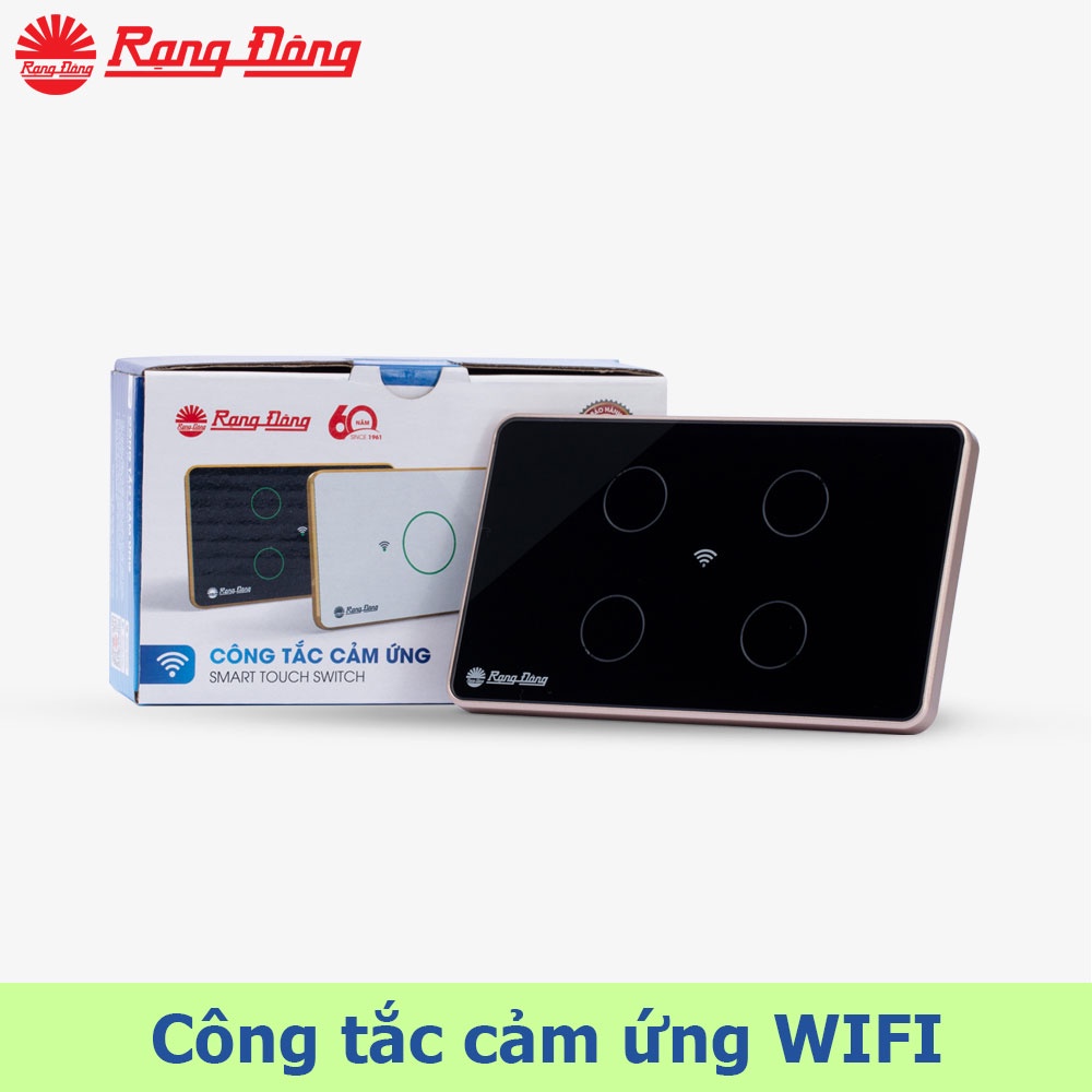 Công tắc WIFI cảm ứng Rạng Đông 300W công tắc bình nóng lạnh 2500W