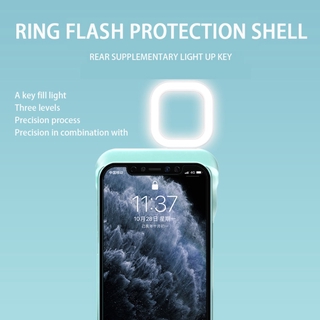 Ốp Lưng Có Đèn Led Cho Iphone 12 Pro Max 11 (Smokocc2)