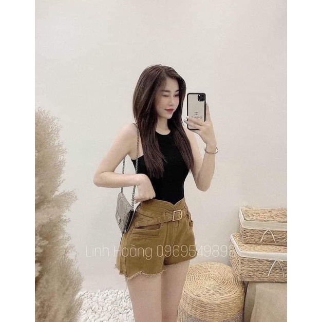Bill China- áo ba lỗ đen ZARA chính hãng