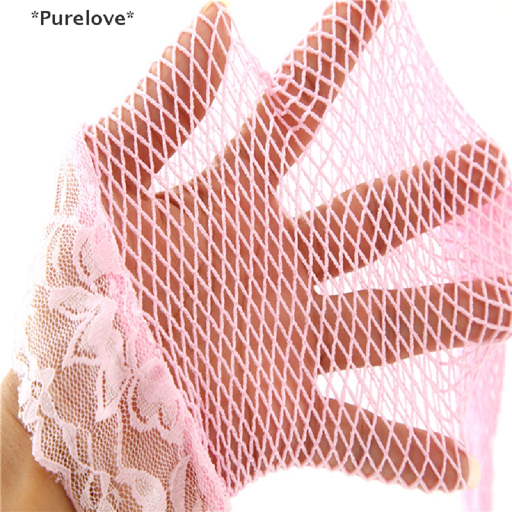 Vớ Lưới Dài Qua Gối Phối Ren Quyến Rũ Cho Nữ