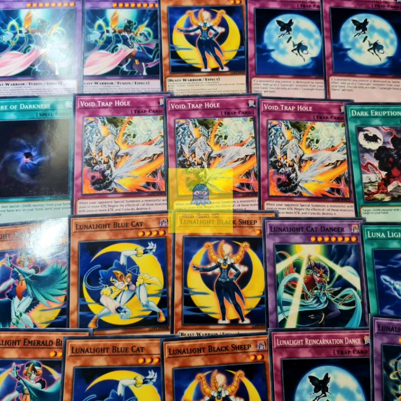 Bài YuGiOh - Bộ 63 lá bài Lunalight Celina Deck - Card Game VN