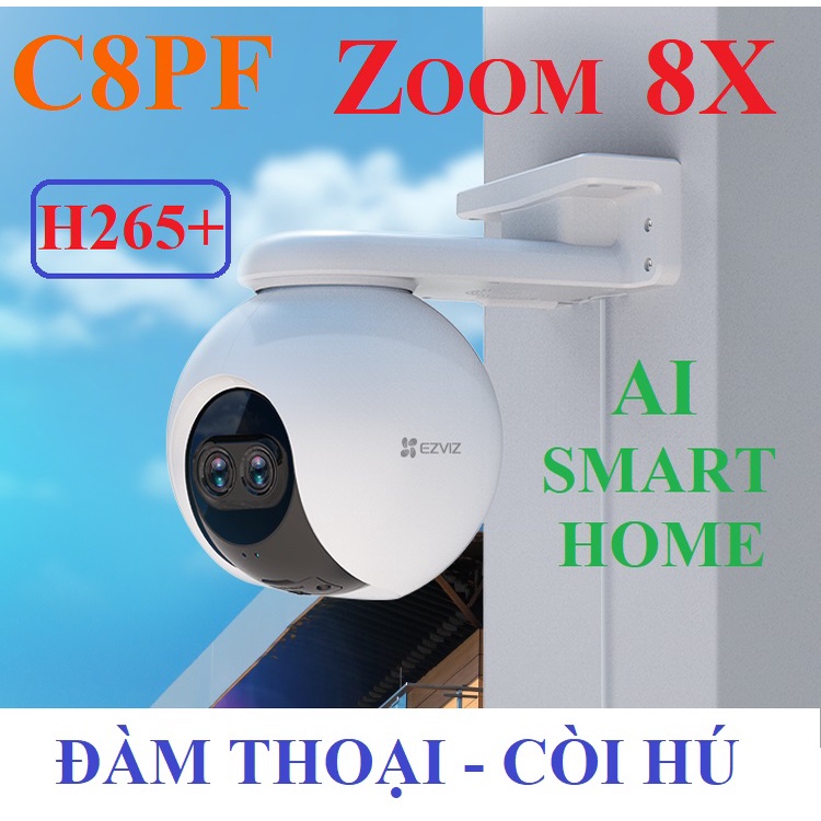 Camera 2M WIFI Ngoài Trời Xoay EZVIZ C8C 1080P C8W C8PF Màu Ban Đêm Thông Minh c3wn c3w c6n c6cn c1c