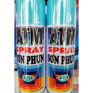 Sơn xịt xanh dương nhạt a224