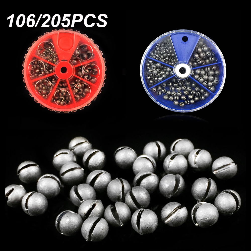 Set 106/205 chì câu cá chất lượng cao sử dụng chuyên nghiệp
