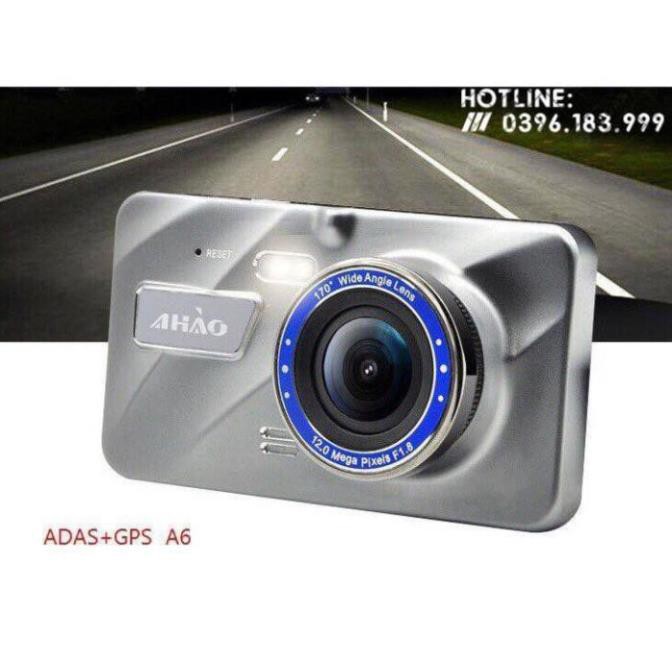 [Giảm giá]  [RẺ SỐ 1 SHOPEE] Camera hành trình A6 Gps cảnh báo làn liền lùi fullHD