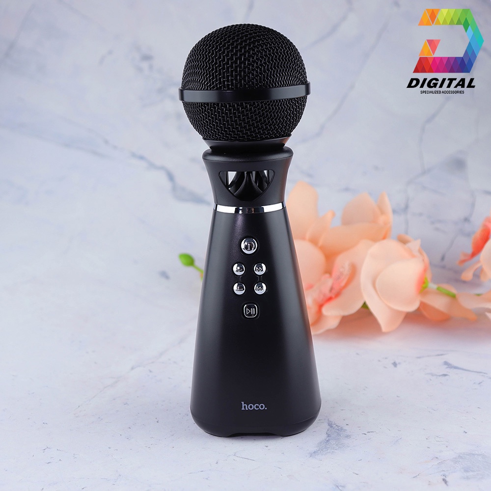 [Mã ELHACE giảm 4% đơn 300K] Micro Hát Karaoke Mini HOCO Bk6 Chính Hãng