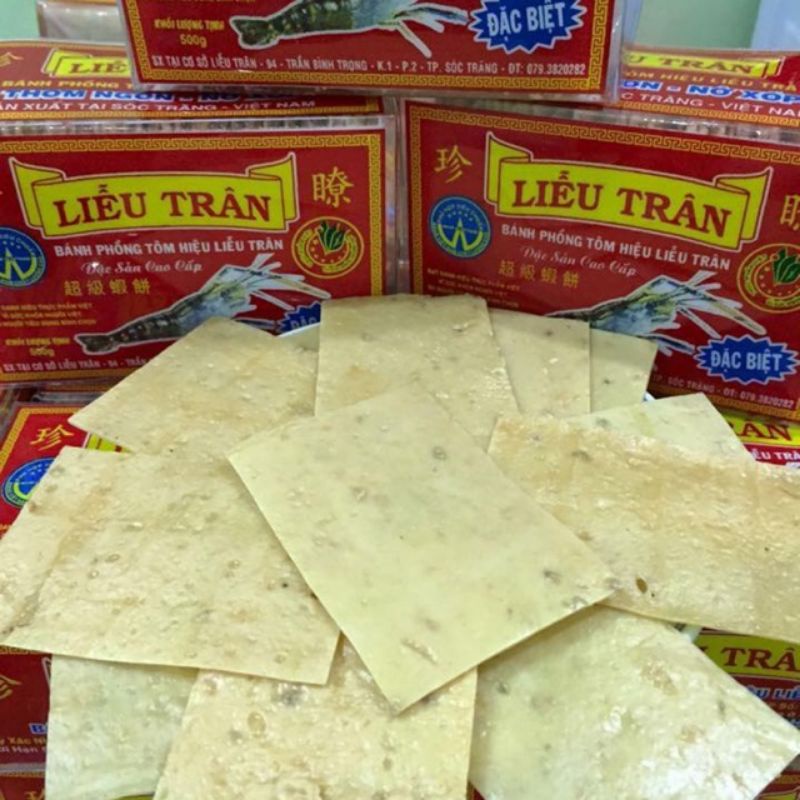 Bánh Phồng Tôm Liễu Trân Đặc Sản Sóc Trăng