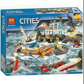 Lego City 10755 mô hình Trung Tâm Chỉ Huy Cứu Hộ Biển