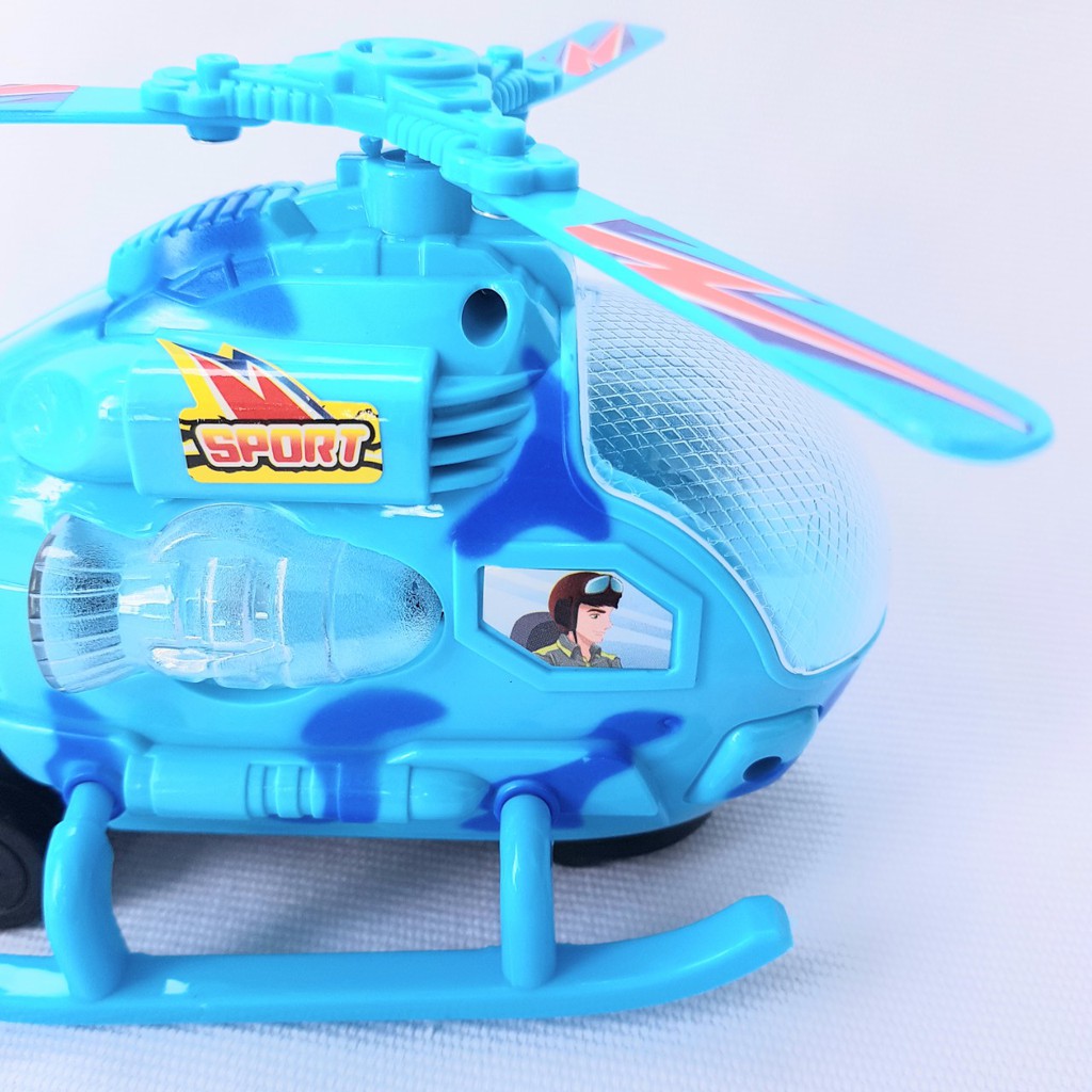 Đồ chơi máy bay trực thăng chạy pin kiểu dáng siêu ngầu dành cho bé trai