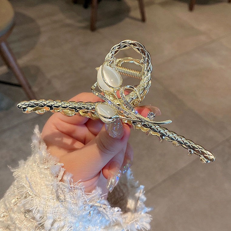 Kẹp Tóc Hình Hoa Tulip 2022 Thời Trang Cho Nữ