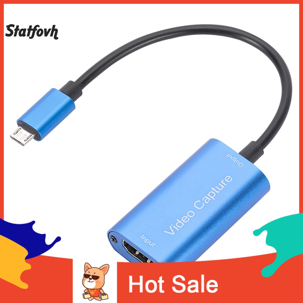 Statfovh.My Bộ Chuyển Đổi Video Hdmi-Compatible Sang Micro Usb 4k