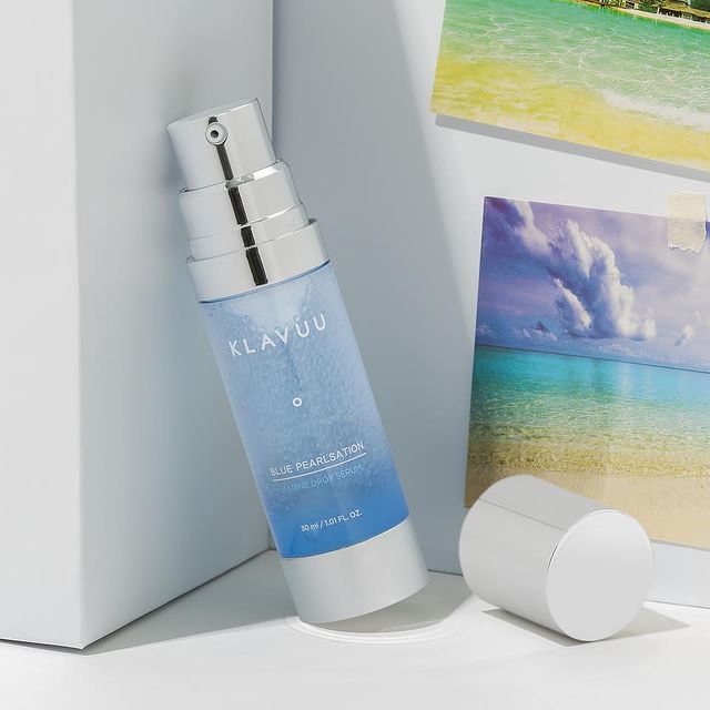 Tinh Chất Biển Sâu Dưỡng Ẩm Chống Nhăn KLAVUU Blue Pearlsation Marine Drop Serum 30ml
