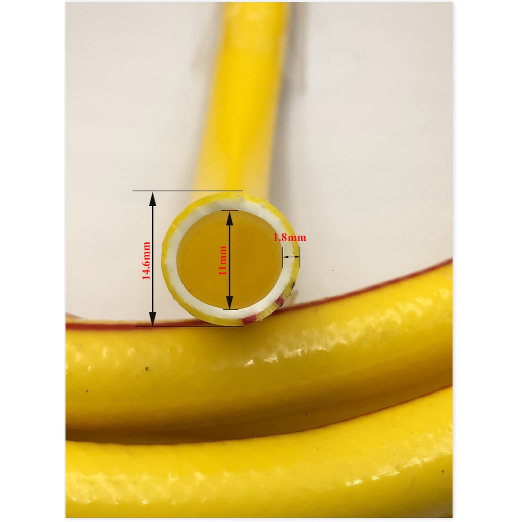 Bộ Dây +  Đầu Nối Đa Năng + Vòi Xịt Tăng Áp Lực NướcChuyển Rửa Xe Tưới Cây Chịu Nhiệt - 20m