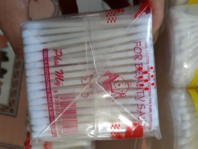 Tăm Bông Aten Kháng Khuẩn Người Lớn Vệ Sinh Tai Mũi