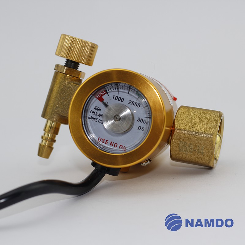 Đồng hồ CO2 Tiết Kiệm Khí Tiết kiệm  lượng khí bằng ¼ lượng khí so với đồng hồ thường.