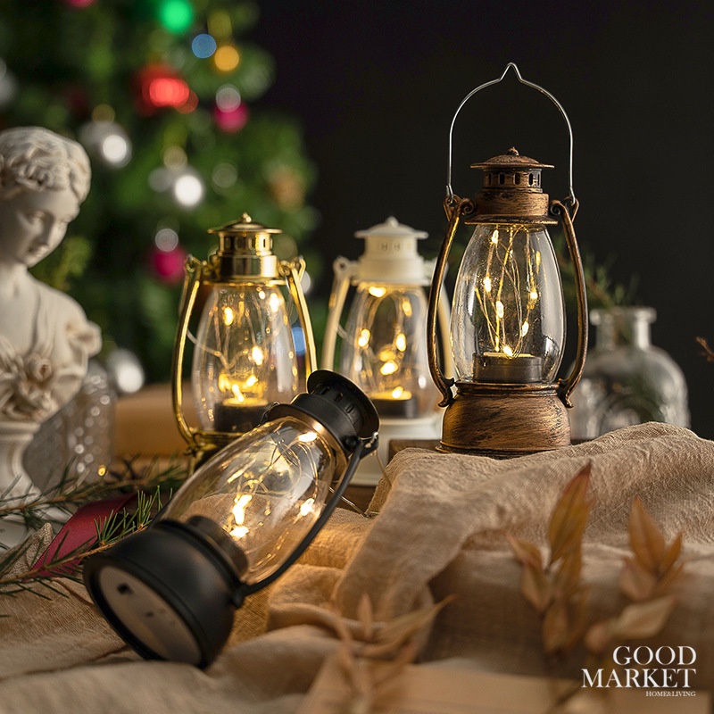 Đèn Dầu Hình Ngựa Một Sừng Phong Cách Cổ Điển Dùng Trang Trí Lễ Halloween