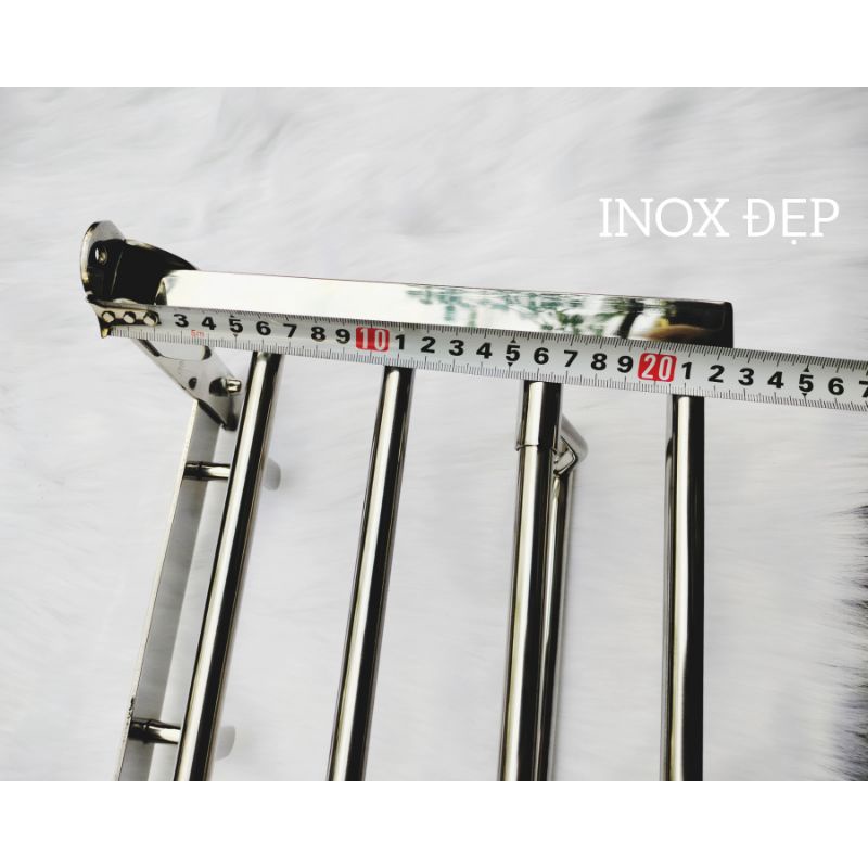 Kệ Nhà Tắm, Kệ Để Đồ Nhà Tắm Đa Năng, Giá Treo Khăn Nhà Tắm Inox 304 không rỉ sét, độ bền cao chịu lực tốt