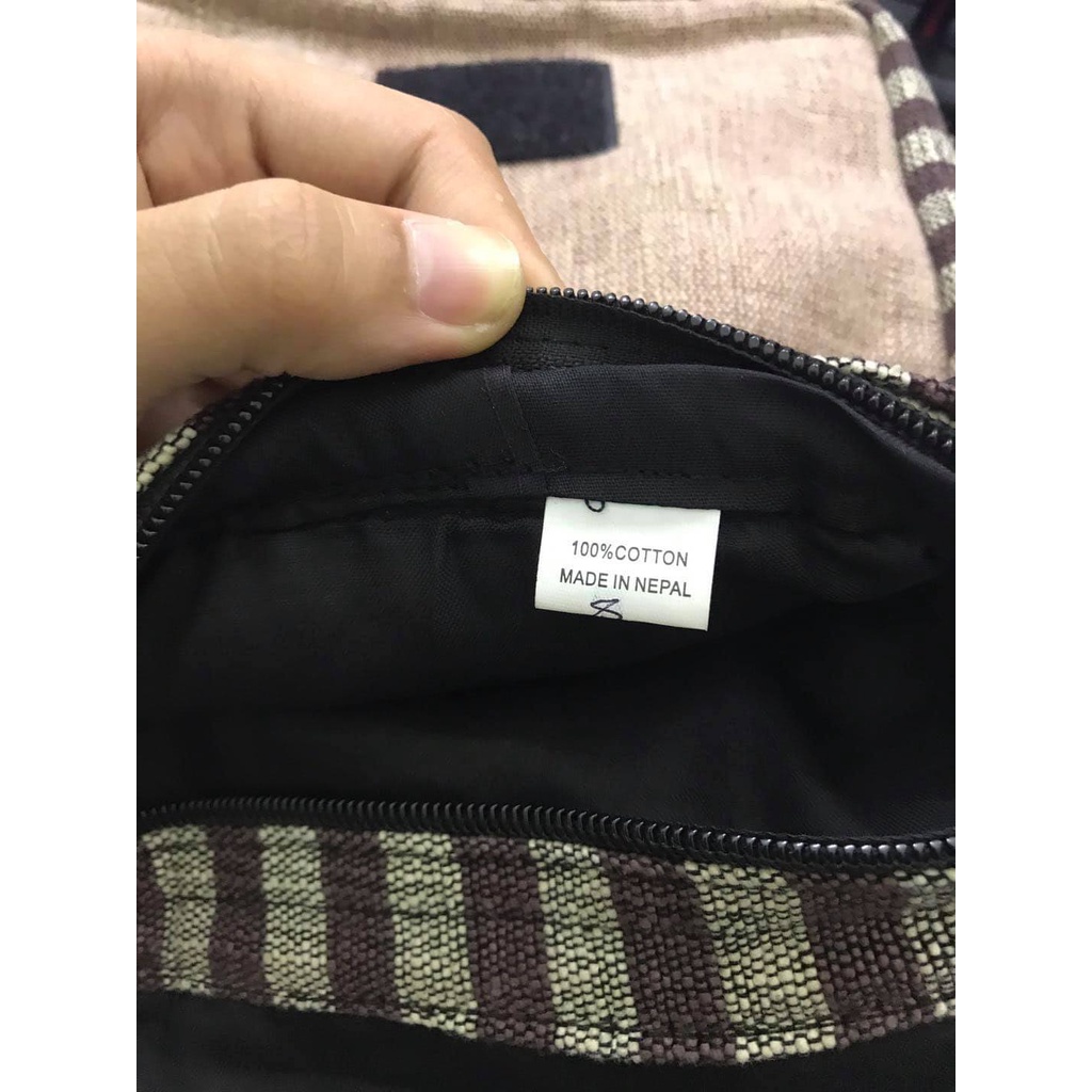 [PHÁP BẢO MINH CHÂU] Túi vải Nepal 100% cotton