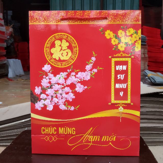 Túi giấy đựng quà  ( combo 60c túi trống đồng ) | BigBuy360 - bigbuy360.vn