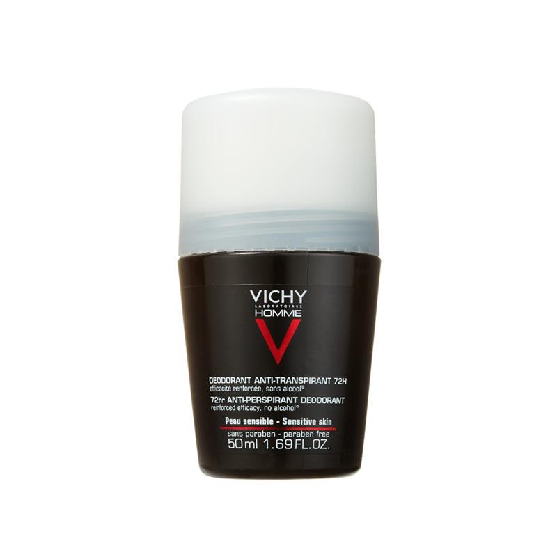 Lăn khử mùi vichy màu đen dành cho nam giới 50ml