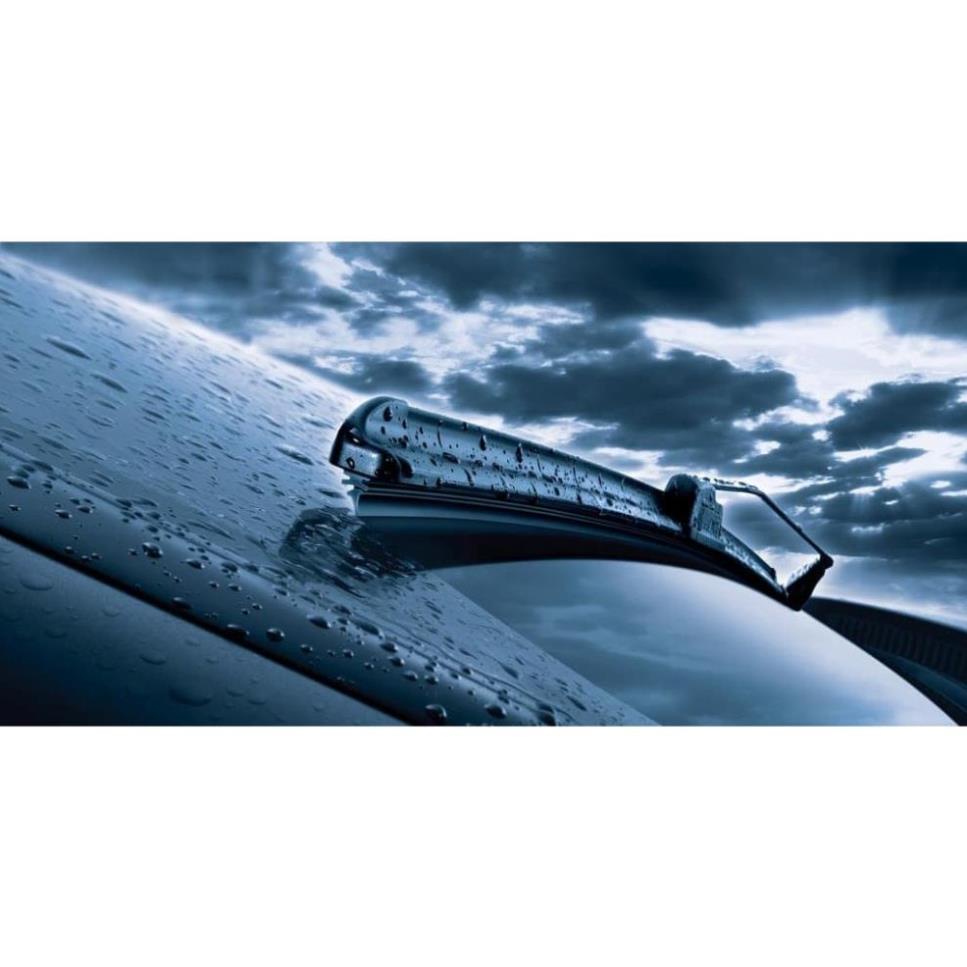 Gạt mưa Gạt mưa ô tô Toyota Vios 2014 đến 2021 xương mềm - Gạt Silicon BOSCH Aerofit cao cấp bộ 2 thanh kích thước 24*14