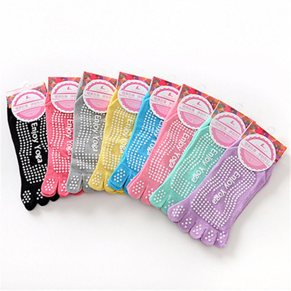 BSUNS Vớ Tập Yoga Năm Ngón Bằng Silicone Thoáng Khí Nhiều Màu Sắc