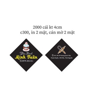1000 Tem gài bánh sinh nhật