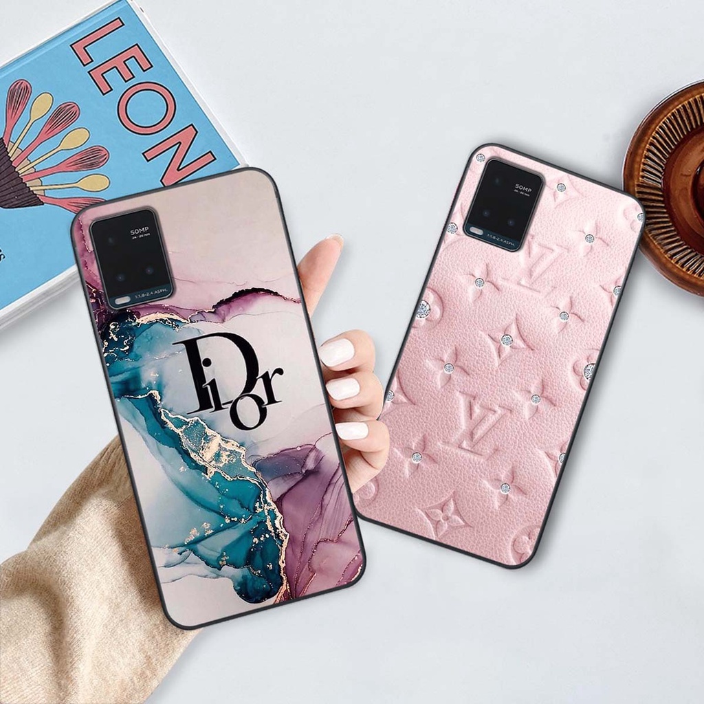Ốp Vivo Y21 / Y21s / Y33s in hình thương hiệu thời trang cao cấp