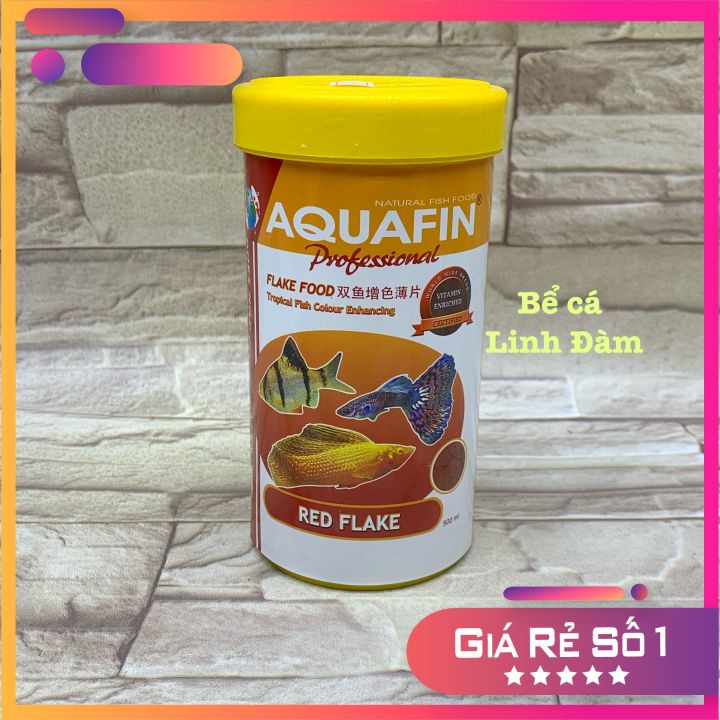 Thức Ăn Dạng Lá AQUAFIN 500ml ( Dành cho cá thủy sinh )