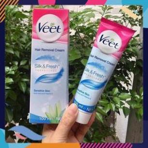 Kem tẩy lông triệt lông Veet Pháp 100ml tẩy lông nách, tay, chân hiệu quả tuyệt đối