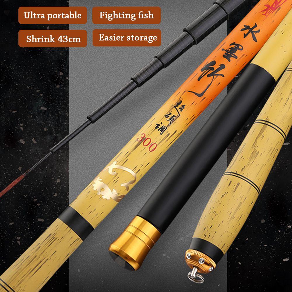 Cần Câu Cá Mini Bằng Sợi Carbon Siêu Nhẹ