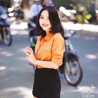 Shop SuSu - Áo Sơ-mi Kate tay dài - SSH597