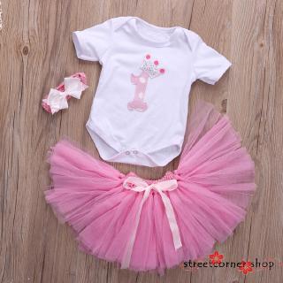 Set váy + băng đô xinh xắn cho bé gái